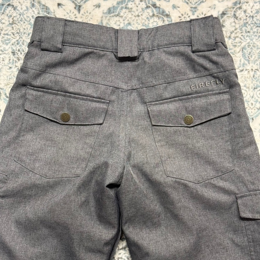 Firefly Aquabase Snow Pants Grey Snow boarding Skiing Cargo Lined - Picture 10 of 14